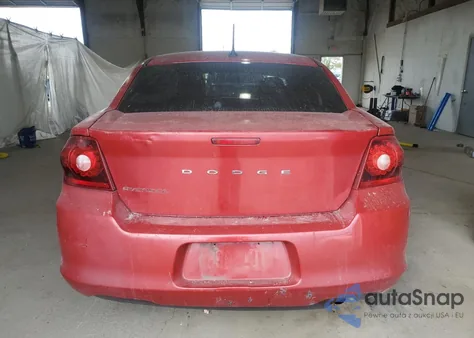 2013 Dodge Avenger Se z USA, uszkodzony, nr VIN 1C3CDZAB3DN637192